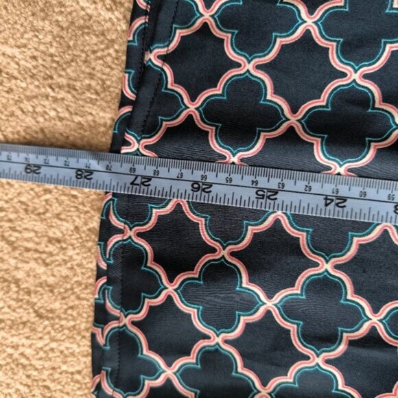 Brooks Brothers Geometric Monogram Preppy Quiet Luxury Old Money Top Blouse 16 - Picture 6 of 8